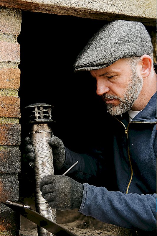 Évacuation des fumées debistrage